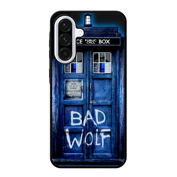 Doctor Who Tardis Bad Wolf Blue Samsung Galaxy A26 Case DC0532