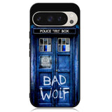 Doctor Who Tardis Bad Wolf Blue Google Pixel 9 Pro XL Case DC0532