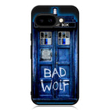 Doctor Who Tardis Bad Wolf Blue Google Pixel 9A Case DC0532