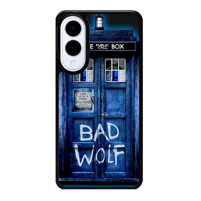 Doctor Who Tardis Bad Wolf Blue Samsung Galaxy S25 Edge DC0532