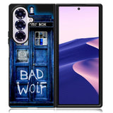 Doctor Who Tardis Bad Wolf Blue Samsung Galaxy Z Fold 7 Case DC0532