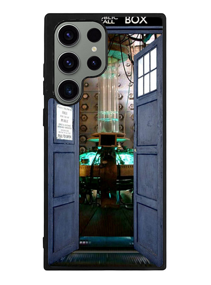 Doctor Who TARDIS Door Open Samsung Galaxy S23 Ultra 5G Case