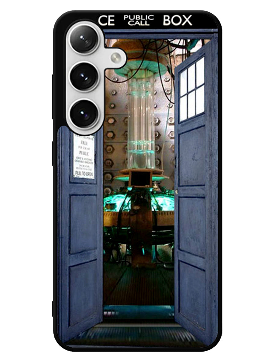 Doctor Who TARDIS Door Open Samsung Galaxy S24 5G Case