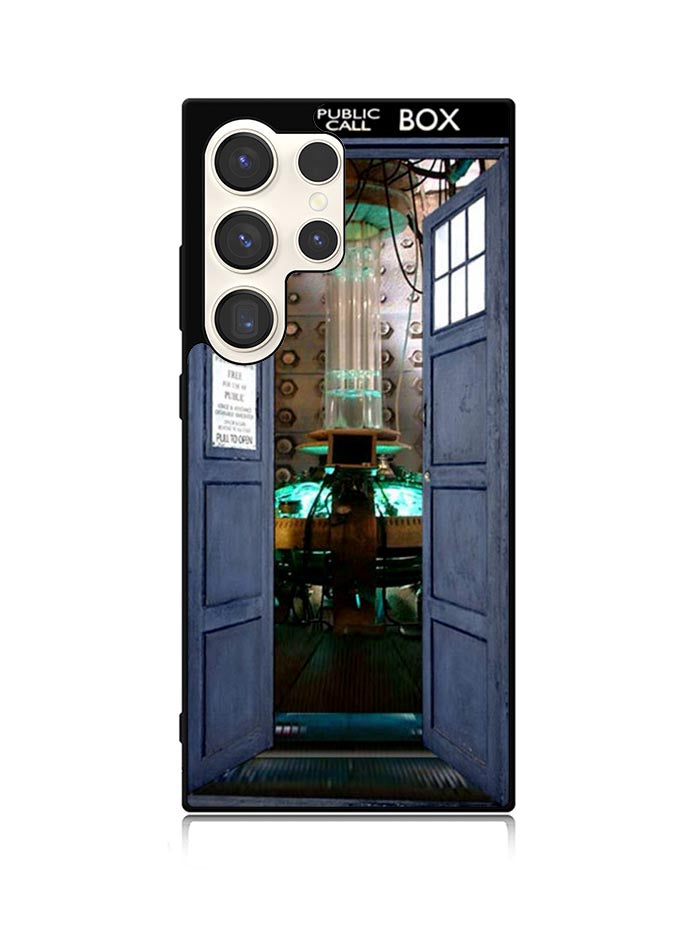 Doctor Who TARDIS Door Open Samsung Galaxy S24 Ultra 5G Case