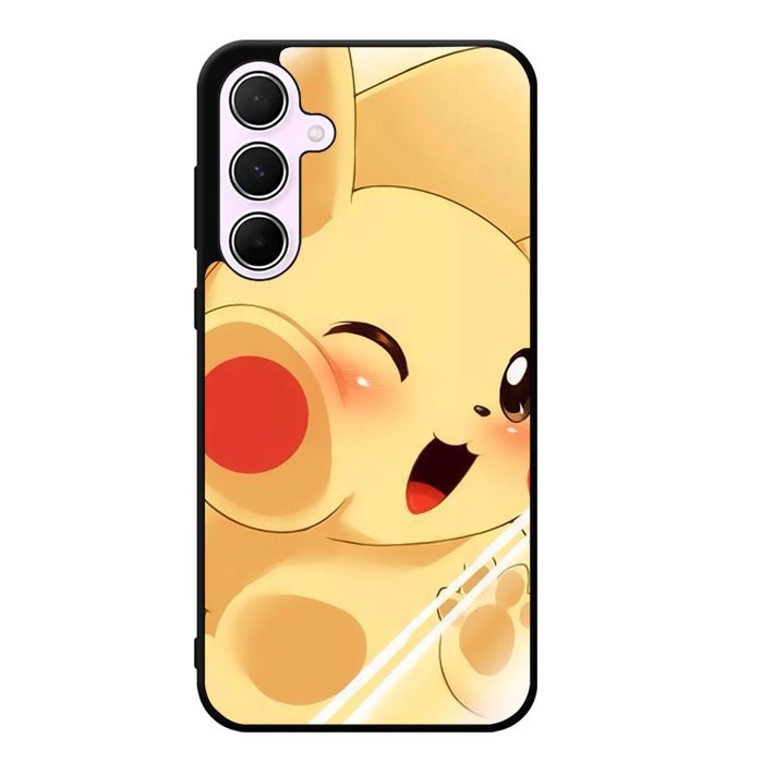 Pikachu Cute Pokemon Samsung Galaxy A55 5G Case DC1429