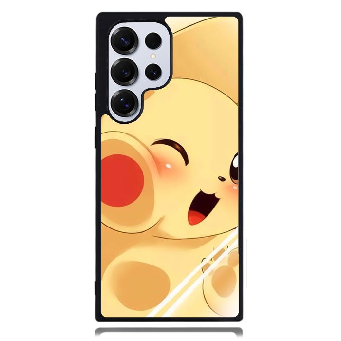 Pikachu Cute Pokemon Samsung Galaxy S25 Ultra Case DC1429
