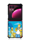 The Simpsons Group Motorola Moto Razr Plus 2023 , Moto Razr+ 2023 Case