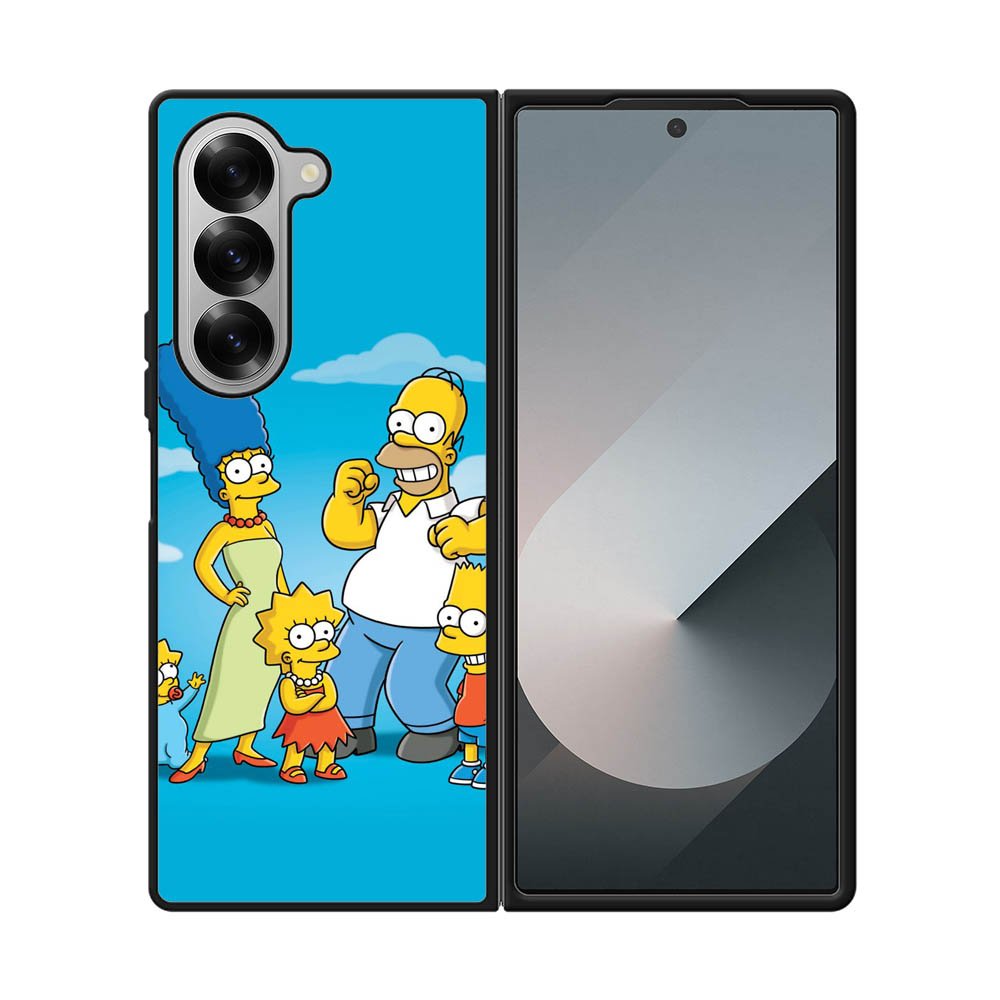 The Simpsons Group Samsung Galaxy Z Fold 7 5G Case