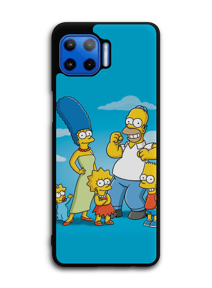 The Simpsons Group Motorola Moto One 5G Case , Moto One 5G UW Case , Moto G 5G Plus Case