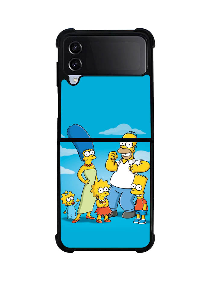 The Simpsons Group Samsung Galaxy Z Flip 4 5G 2022 Case
