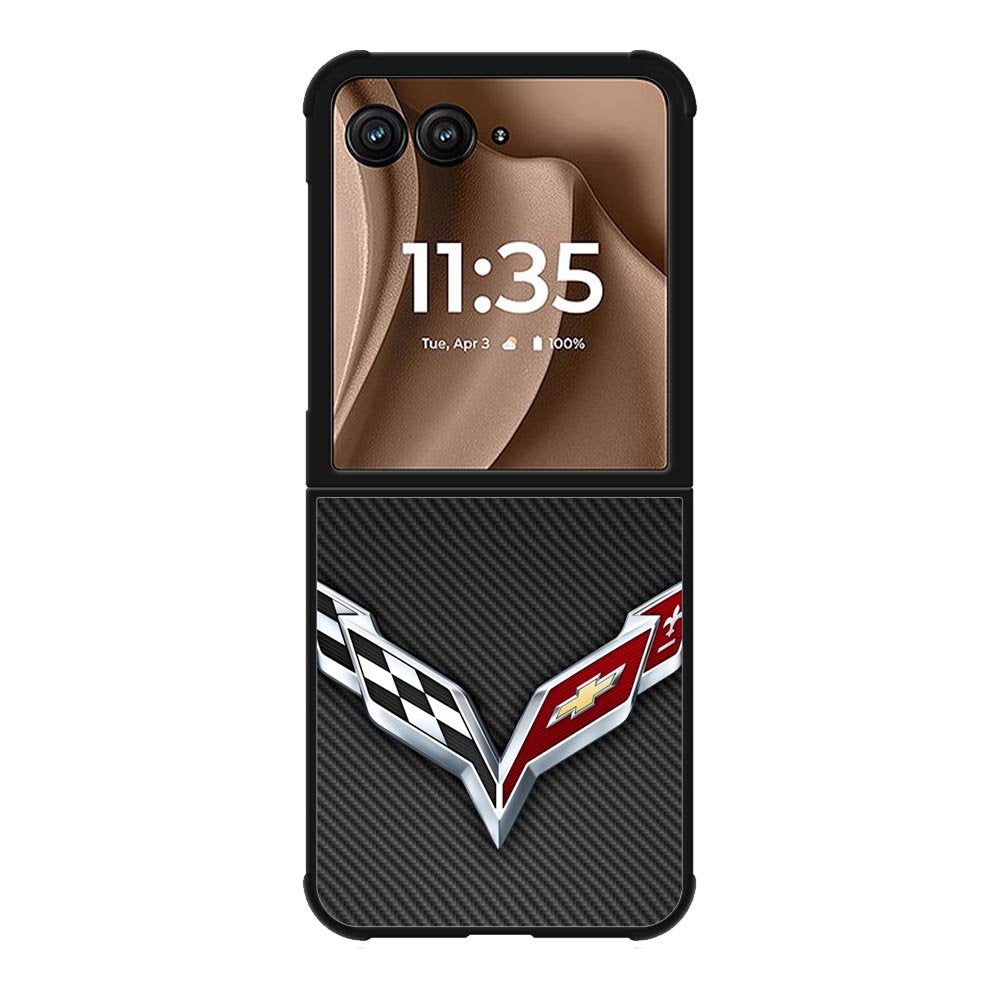 Corvette Logo 1st Motorola Moto RAZR Plus 2025 Case