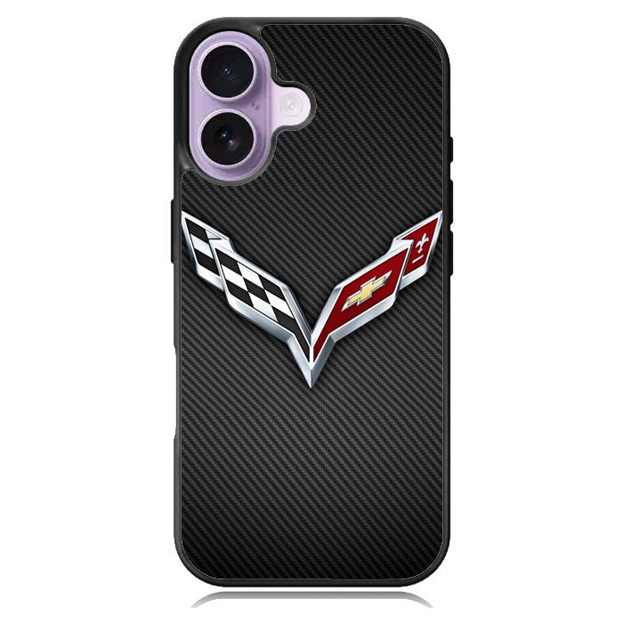 Corvette Logo iPhone 16 Plus Case DC0389