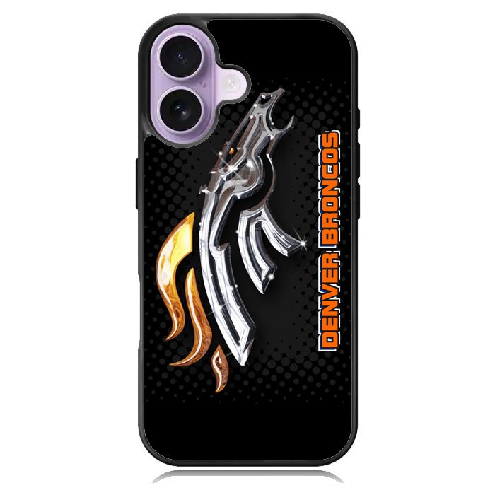 Denver Broncos Nfl iPhone 16 Case DC0493