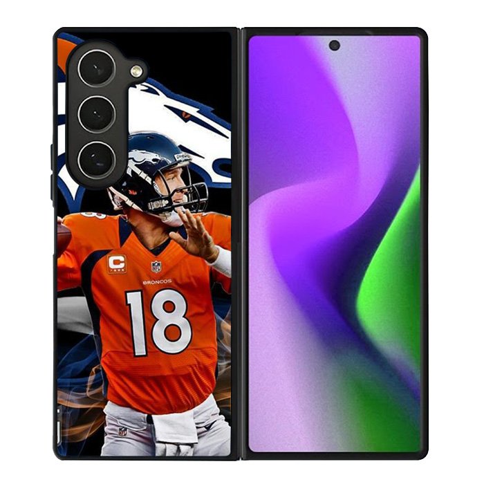 Peyton Manning Broncos Samsung Galaxy Z Fold 6 Case