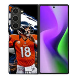 Peyton Manning Broncos Samsung Galaxy Z Fold 6 Case