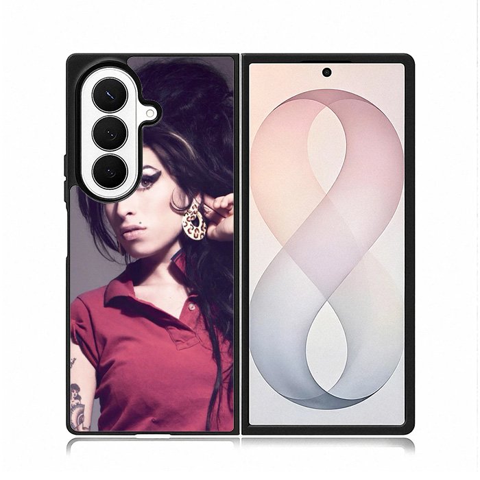 Amy Winehouse Samsung Galaxy Z Fold 8 Ultra Case