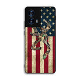 Browning Deer Real Tree Camo USA Flag Motorola Moto G Power 5G 2024 Case DC7756