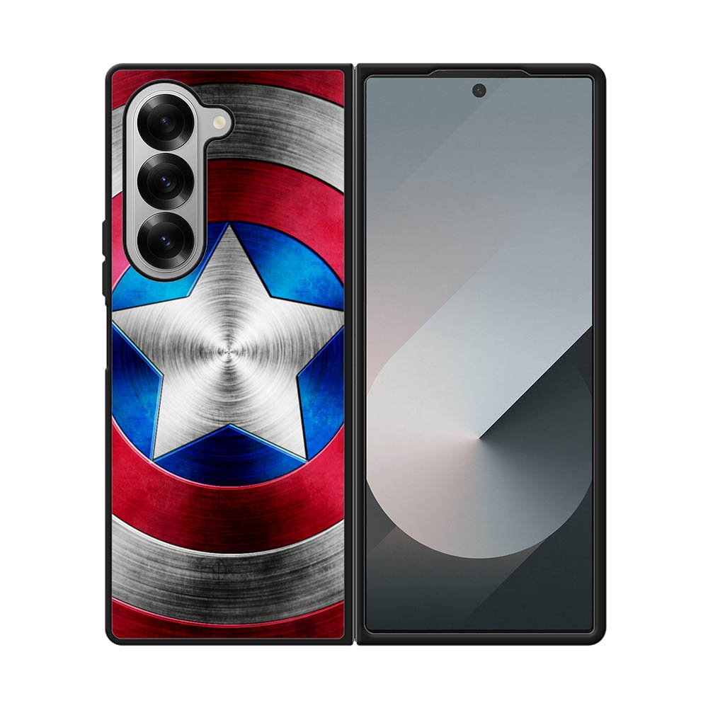 Captain Americ Shield Samsung Galaxy Z Fold 7 5G Case