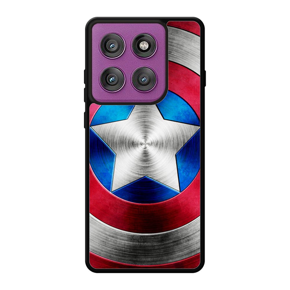 Captain Americ Shield Motorola Moto Edge 60 Pro Case