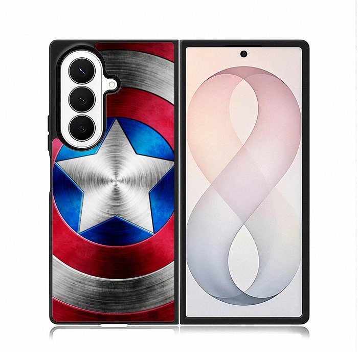 Captain Americ Shield Samsung Galaxy Z Fold 8 Ultra Case