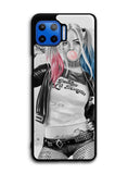 Harley Quinn Suicide Squad Art Motorola Moto One 5G Case , Moto One 5G UW Case , Moto G 5G Plus Case