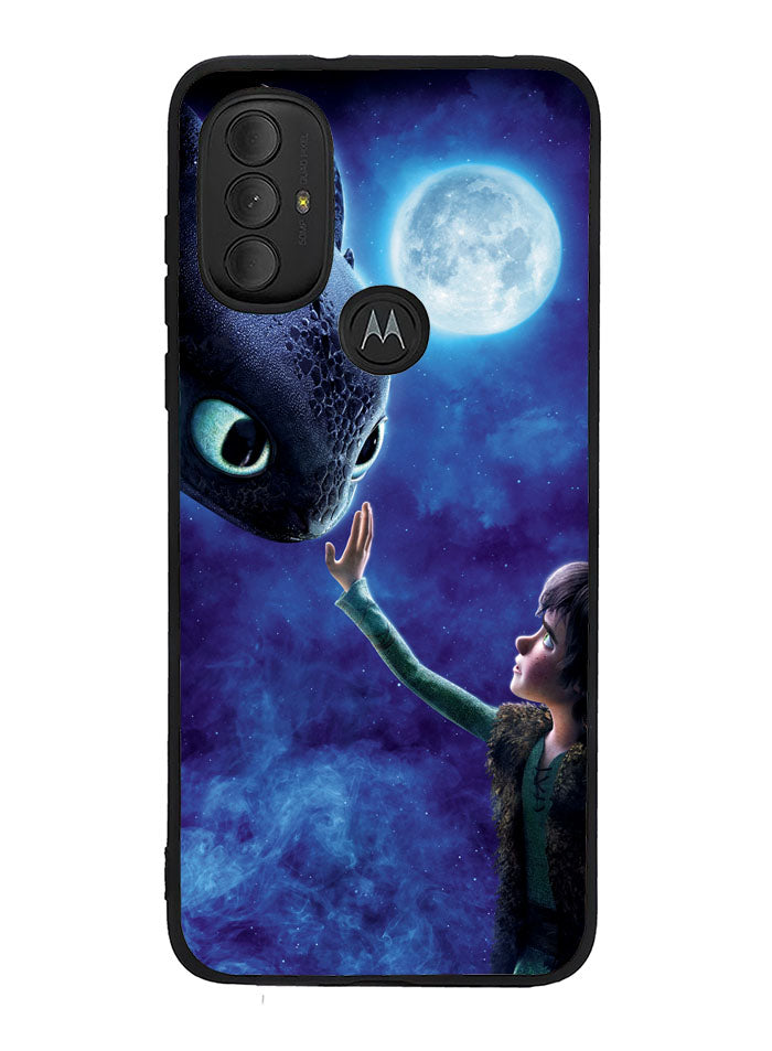 How to Train Your Dragon Hiccup And Toothless Motorola Moto G Pure 2021 , Moto G Power 2022 Case