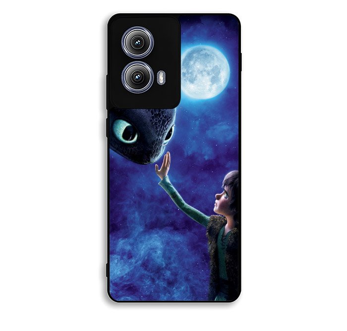 How to Train Your Dragon Hiccup And Toothless Motorola Moto Edge 2024 Case DC2192