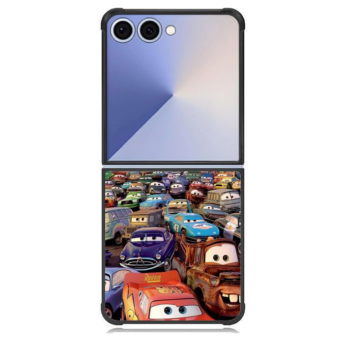 Lightning Mcqueen Disney Cars Samsung Galaxy Z Flip 7 Case DC1025