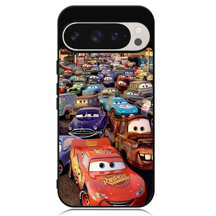 Lightning Mcqueen Disney Cars Google Pixel 9 | Google Pixel 9 Pro Case DC1025