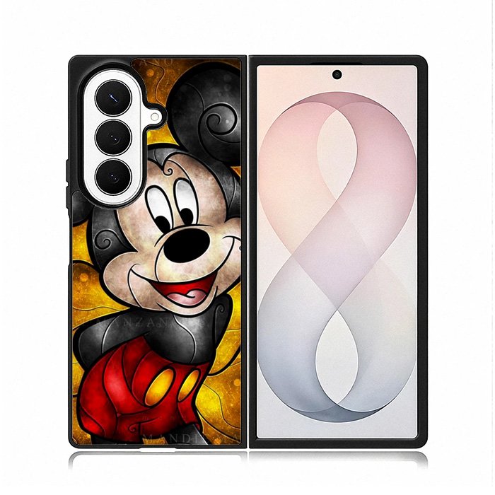 Mandie Manzano Mickey Mouse Samsung Galaxy Z Fold 8 Ultra Case