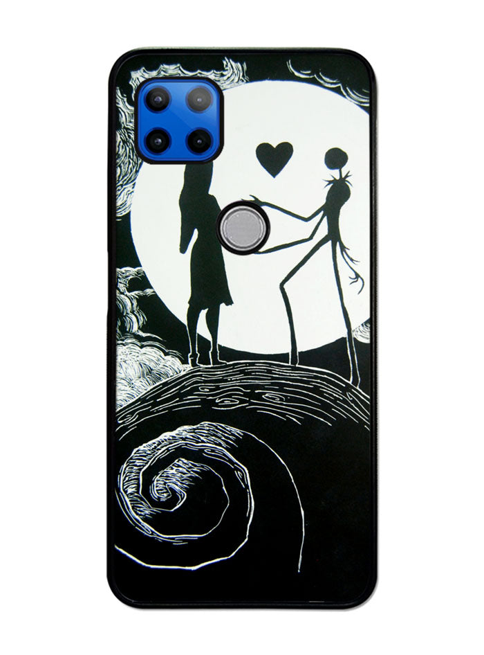 Nightmare Before Christmas Love Motorola Moto G 5G Case , Moto One 5G Ace Case