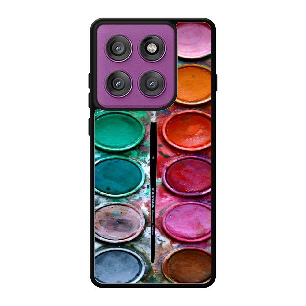 Paint Box Watercolor Motorola Moto Edge 60 Pro Case