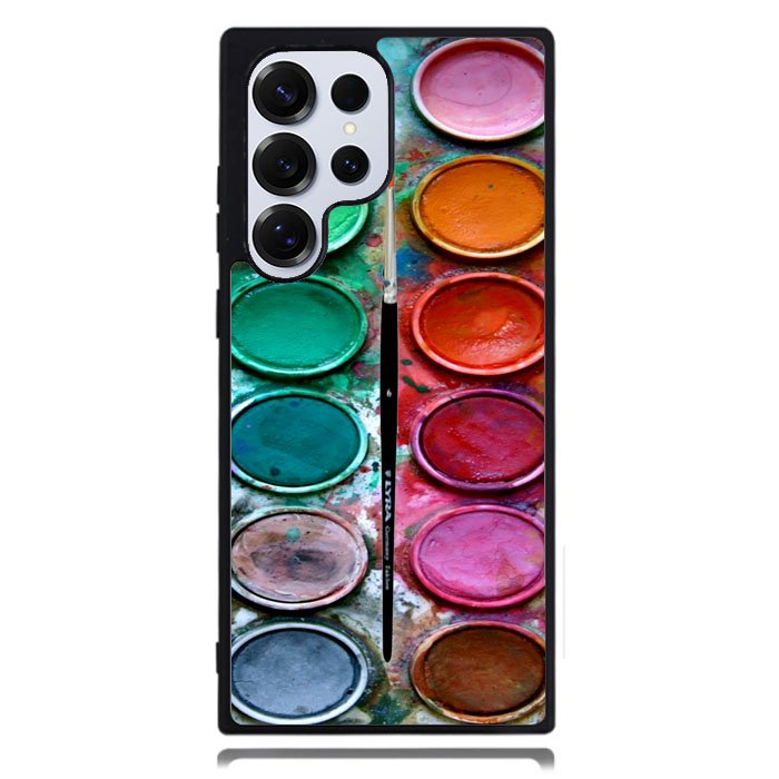 Paint Box Watercolor Samsung Galaxy S24 Ultra Case DC1377