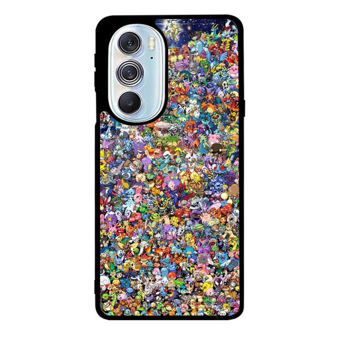 Pokemon Collage Motorola Moto Edge 2022 Case