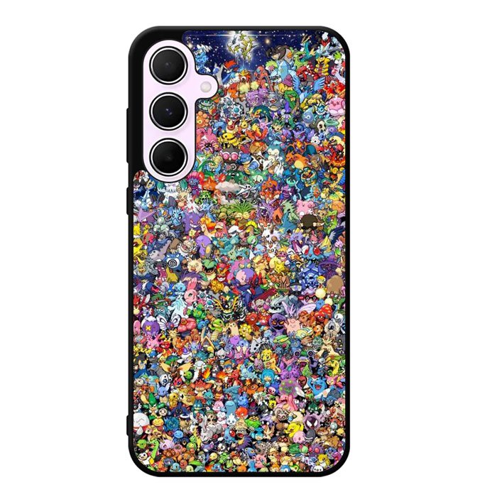 Pokemon Collage Samsung Galaxy A35 5G Case DC1476