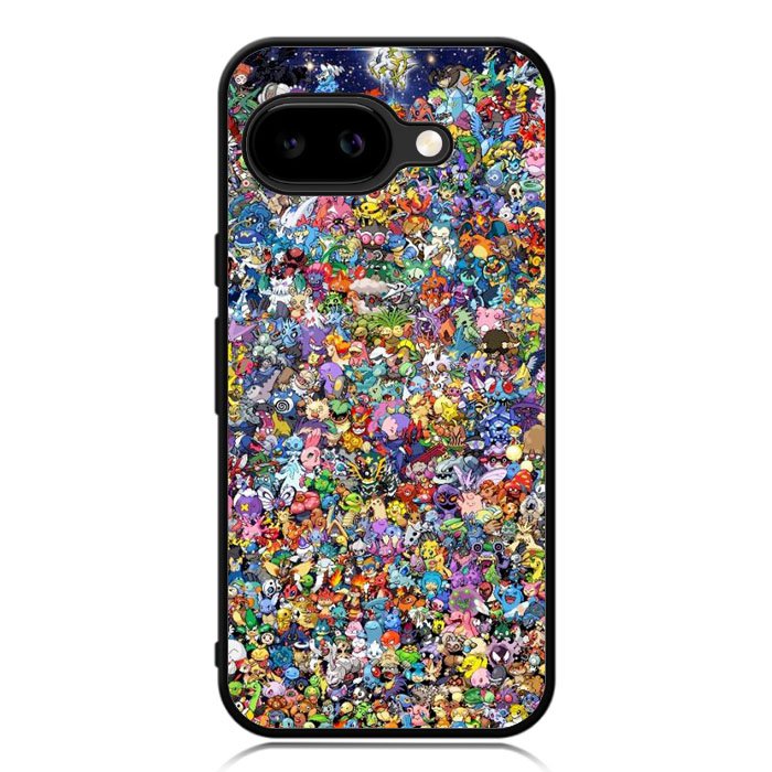 Pokemon Collage Google Pixel 9A Case DC1476