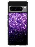 Purple Sparkling Glitter Google Pixel 8 Pro Case