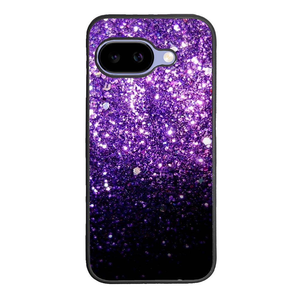 Purple Sparkling Glitter Google Pixel 10A Case