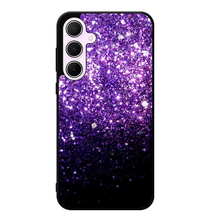 Purple Sparkling Glitter Samsung Galaxy A15 5G Case DC1523
