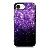 Purple Sparkling Glitter iPhone 16e Case DC1523