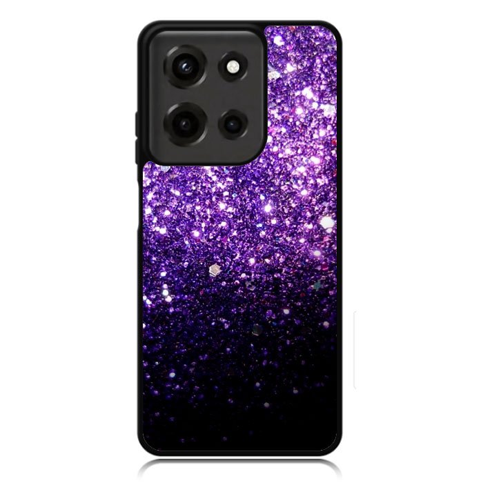 Purple Sparkling Glitter Motorola Moto G Power 5G 2025 DC1523
