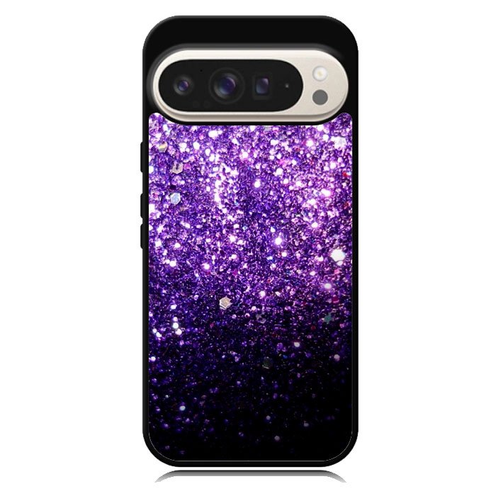 Purple Sparkling Glitter Google Pixel 10 | Google Pixel 10 Pro Case DC1523