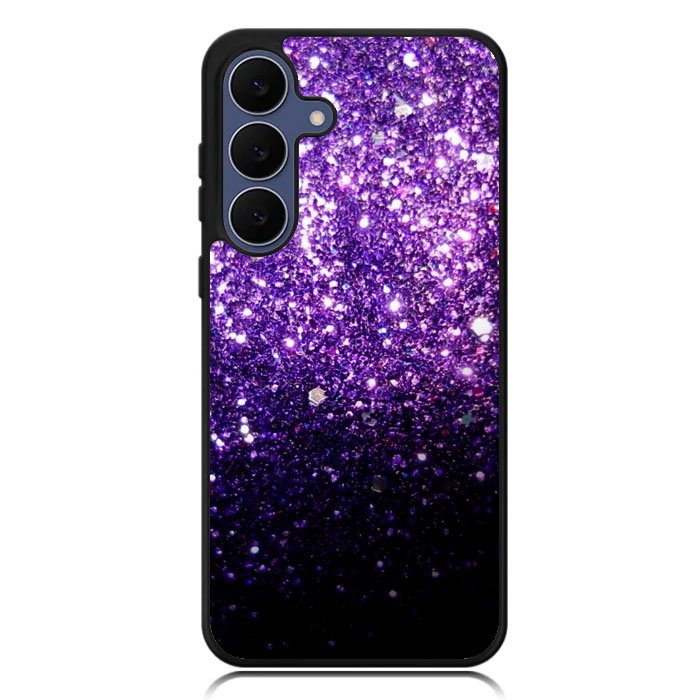 Purple Sparkling Glitter Samsung Galaxy S23 Plus , Samsung Galaxy S23+ Case DC1523