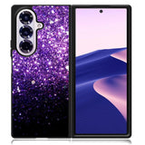 Purple Sparkling Glitter Samsung Galaxy Z Fold 7 Case DC1523