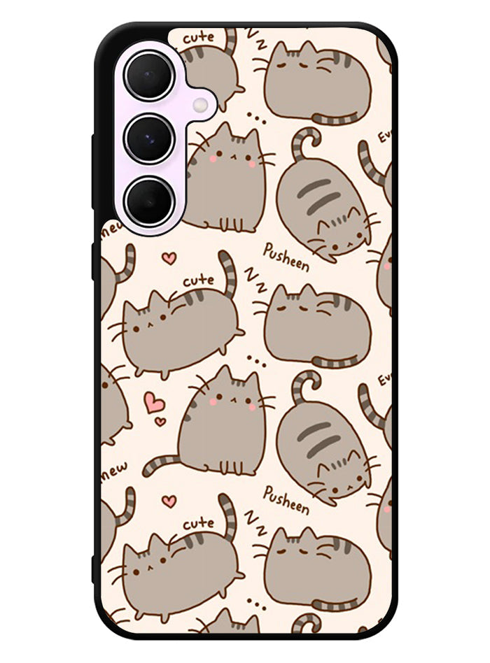 Pusheen The Cat 1st Samsung Galaxy A55 5G Case