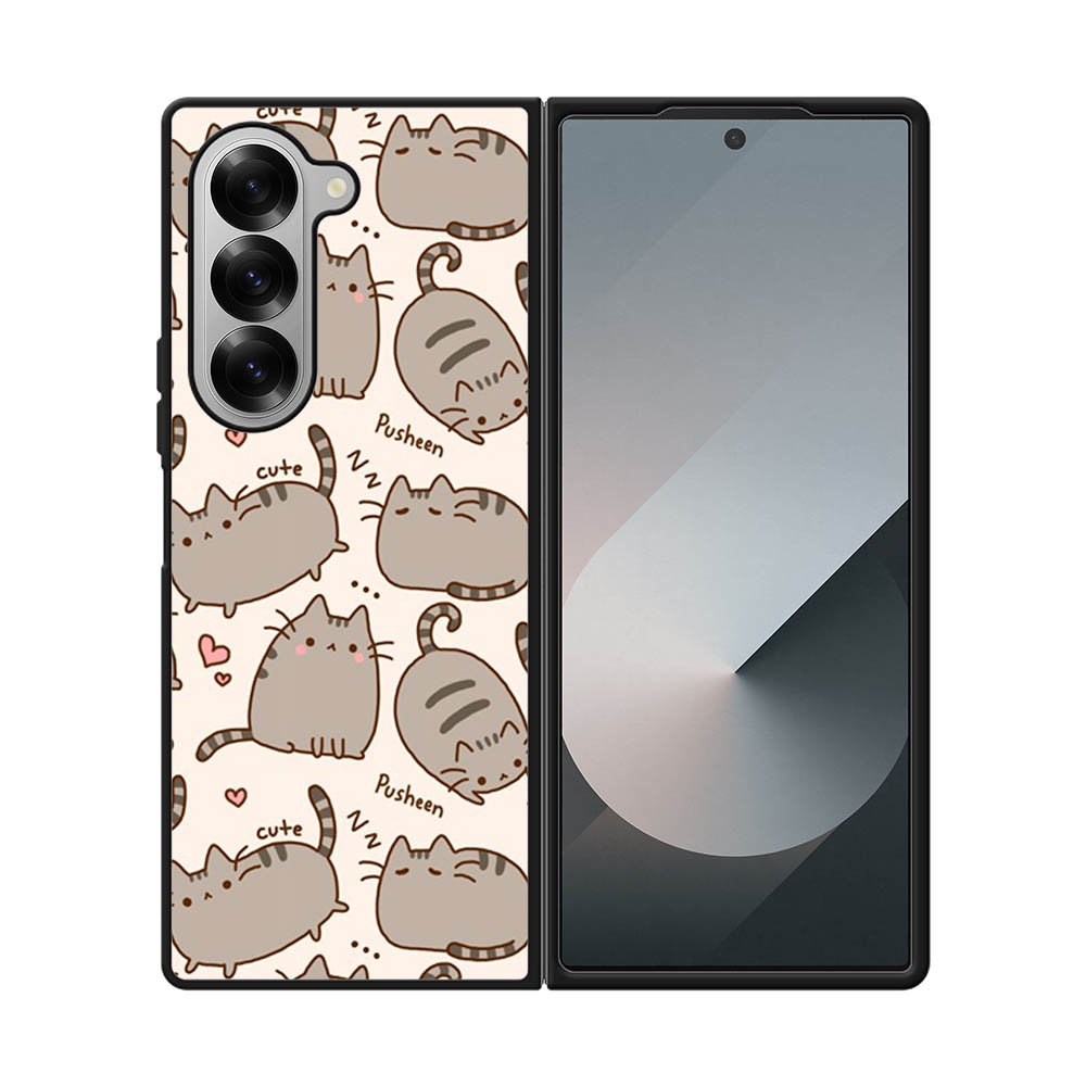 Pusheen The Cat 1st Samsung Galaxy Z Fold 7 5G Case