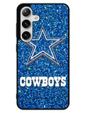 Dallas Cowboys Sparkling Glitter Samsung Galaxy S25 5G Case