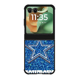 Dallas Cowboys Sparkling Glitter Motorola Moto RAZR 2025 Case