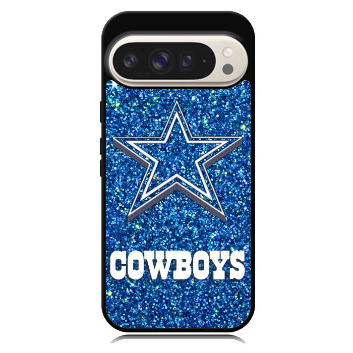 Dallas Cowboys Sparkling Glitter Google Pixel 10 | Google Pixel 10 Pro Case DC0440