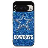 Dallas Cowboys Sparkling Glitter Google Pixel 9 Pro XL Case DC0440